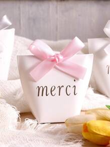 5pcs Party Favor Gift Box Wedding Candy Box Baby Shower Paper Gift Bag Birthday Christmas Favor Present Boxes Packing Valentine Day