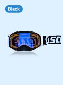 1pc Motocross Goggles, Dirt Bike Motorcycle Glasses, Off-Road MX ATV Skiing Cycling Eyeglasses, Outdoor Sports Helmet Masks, High-Definition Lens Motorcycle Goggles,Men's And Women's Gifts