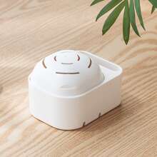 Makeup Sponge Holder With Lid PS Anti-Dust Powder Puff Storage Drying Rack For Bedroom