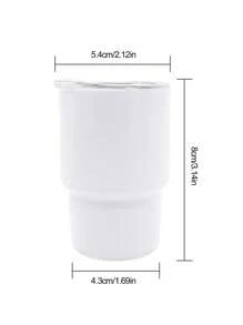Double Layer Stainless Steel 3oz Mini Color Portable Cute And Compact Car Cup - Multicolor - View 7