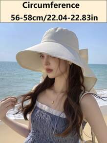 A 2025 New Summer Neck Protection Sun Shawl Sun Hat For Women All-Match Fashion Anti-Ultraviolet Enlarged Brim Sun Hat