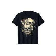 Fairy Grunge Fairycore Y2K Skulls Dainty Butterflies Gothic T-Shirt