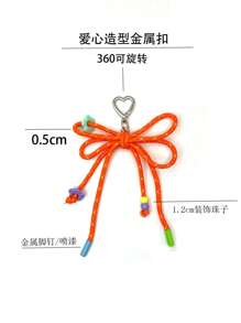 Versatile Fashion Knot Bag Accessory Bag Pendant Bows - Multicolor - View 2