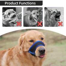 New Style Pet Mask, Anti-Barking And Anti-Biting Dog Muzzle, Breathable Mesh Pet Muzzle, Prevent Accidental Ingestion, Pet Supplies.