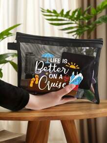 Cosmetic Travel Packing Organizer Travel Essentials Holiday Essentials