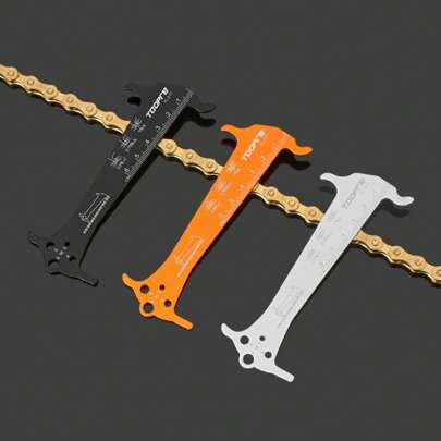 自行车链条磨损工具链条磨损检查工具测试卡尺适用于精确维护