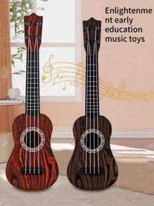 Ukulele in grado di suonare come una chitarra, giocattolo musicale per l'educazione precoce dei bambini, regalo per compleanni e festività