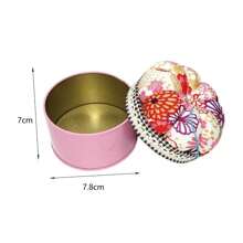 Speldenkussenhouder met opbergdoos Naaldenhouder Naaigereedschap DIY Handwerk Handwerk Handnaaien Borduren Accessoires