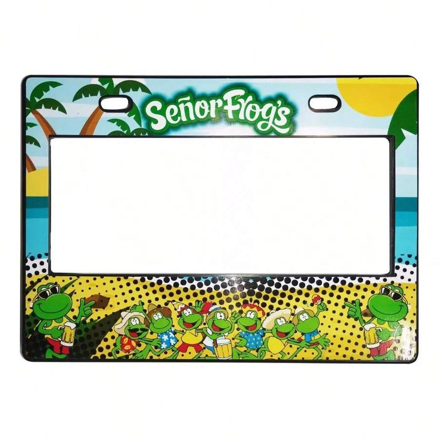 Porta Placas para moto de Rana - Multicolor - Ver 1