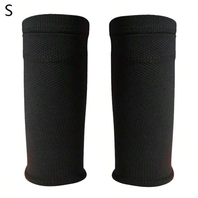 1 Pair Soccer Shin Guards With Pockets, Breathable Soft Double-Layer Sports Leg Protectors, Outdoor Sports Equipment - Multicolor - View 15