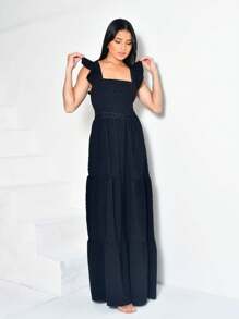 Women Dresses - Black - View 4