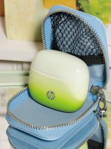 HP 渐变色 5.4 入耳式无线耳机，Earpods，30 小时电池寿命，兼容 Apple 和其他设备，带拉链收纳袋的可爱礼物，USB 转 Type C - H10J+耳機收納包 - 查看 16