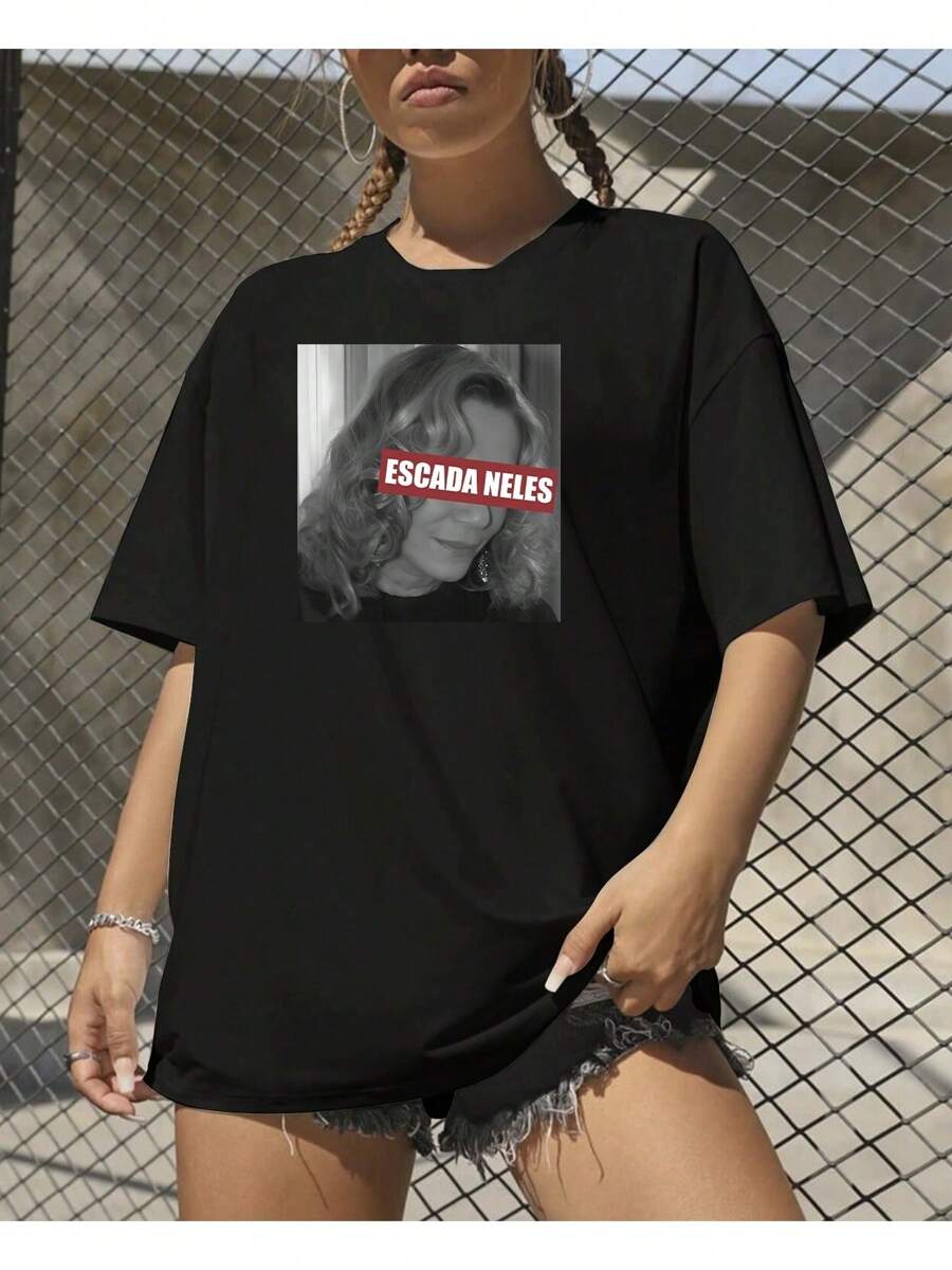 Camiseta Nazare Tedesco Meme Novela Alucicrazy Zoeira Escada Nele Engraçada - Preto - Visão 1