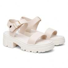 Women Platforms & Wedge Sandals - Beis - Ver 4