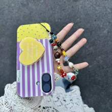 Colorful Beaded DIY Cute Phone Lanyard Neck Strap Cord For Small Camera, Style