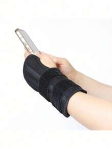 Verstellbare Handgelenkstütze mit Schienen - Doppelte Kompression, atmungsaktiv elastisch für maximale Gelenkstabilität, für Tag und Nacht Gebrauch