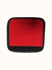 1pc Customized Embroidery Luggage Handle Cover, Personalized Creative Anti-Slip Water Resistant Suitcase Trolley Grip Protector, Multifunction, Versatile, Large Capacity, Lightweight, Functional, Practical, All-Purpose, Colorful, Cute, Adorable, Contracted, Funny, Kawaii, Y2K, Minimalist, Commuting, Business Casual, Basics, Custom, Personalized, Unique