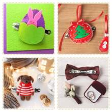20pcs/Set French Hairpin Clips Base, Blank Automatic Clips, Handmade Bow Hair Clips, DIY Jewelry Making Supplies