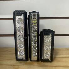 Luces de Bicicleta lampara para Bicicleta led de Bicicleta de Advertencia de Bicicleta de Bici de Bicicleta Recargable lámpara de Bicicleta cobrable Linterna - Negro - Ver 11