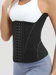 Waist Cincher For Body Shaping And Waist Training Belt - Black - View 2