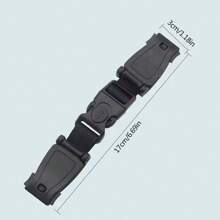 1pc Child Car Seat Strap Buckle, Backpack Strap Adjuster, Chest Clip Fastener, Car Accessories