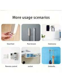 5/1pc 重型双面胶带-可重复使用，无痕，强力粘性，多用途，可拆卸和清洗，用于千斤顶板、挂钩、地垫、壁画、双面胶带固定