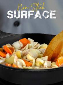 Kichly Pre‑Seasoned 3‑Piece Cast Iron Skillet Set [EXPRESS DELIVERY]– 15 Cm, 20 Cm & 25 Cm Pre‑Seasoned Fry & Sauté Pans With Natural Non‑Stick Finish, Oven‑Secure To 260 °C & Induction‑Ready Cookware For Indoor Hob, BBQ & Camping - Black - View 4