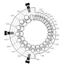 钻头磨刀器、电动钻头研磨附件、旧钻头研磨机、用于研磨钻头的巨型刀片角磨机、用于研磨 125 毫米研磨机的 2 至 13 毫米钻头 - 彩色 - 查看 7