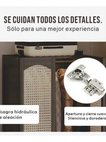 Closets Armables Madera 100cm* 160cm Con 3 Puertas - Multicolor - Ver 2