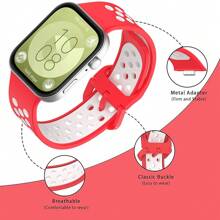 Dây đeo silicon tương thích với Watch Fit 3 Phụ kiện dây đeo Sprot Vỏ đai thoáng khí Vòng đeo tay tương thích với Watch Fit3 Band - Huawei Fit3 - Xem 3