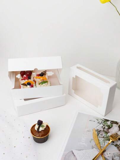 10入組微型糕點餅乾下午茶包裝盒