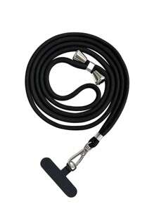 1 stuk 6 mm multifunctionele lanyard - polyester, geschikt voor telefoon, sleutelhanger, camera en buitenuitrusting, wordt geleverd met willekeurige metalen haak cadeaus voor moeder, familie, vrienden, verjaardagen, feestdagen telefooncharme, telefoonketting