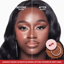0.23 Oz/ 6.5g ONE/SIZE By Patrick Starrr Mini Ultimate Blurring Setting Powder - Dark/Deep - 查看 2