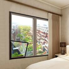 Red mosquitera autoadhesiva para ventana, malla anti-mosquitos para puerta sin necesidad de cortar, cortina de pantalla anti-insectos y moscas