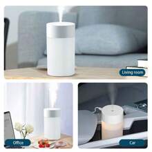 NetHong Small Portable Air Purifier Ultrasonic Humidifier Aroma Oil Diffuser USB Mute - Multicolor - View 6
