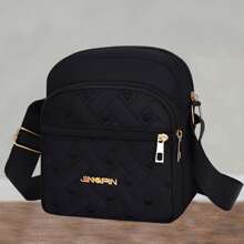 Square Bag Neutral Crossbody Bag Wear-Resistant Oxford Cloth Mobile Phone Bag Shoulder Bag Out Backpack Mini Bag Small Bag Purse - Multicolor - View 13