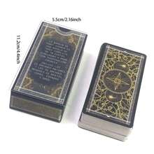 一套西班牙语 Kinder 塔罗牌，带占卜棋盘游戏，适合万圣节、圣诞节礼物，适合家庭聚会娱乐