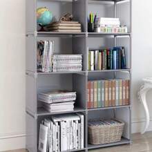 Bookshelf Multi-Layer Easy Assembly Bookcase Easy Assembly Book Holder Book Display Rack Book Organizer Debris Rack Shelf