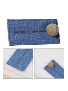 Extensores de cintura ajustables con botones - Desmontables, adaptables para pantalones de hombres y mujeres, ganchos largos, juego de extensores de botones para pantalones vaqueros y cinturón, herramienta de costura práctica, ensanchadores de cintura ajustables para hombres y mujeres