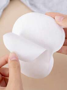 Disposable Underarm Sweat Pads - White Sweat Absorbing Stickers For Clothes, Collar Sweat Guards, One-Time Use Sweat Absorbent Patches, Odor Control & Stain Prevention Gym Accessories, Sport, Gym, Home Exercise, Sport Accessories, Gym Accessories, CrossFit Accessories - Multicolor - View 3