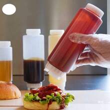 Kit 6 Bisnagas Invertidas Raleo Para Molhos E Caldas 590ml