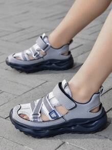 Boys Summer Convenient Hook-And-Loop Breathable Children Sports Sandals