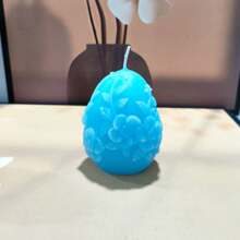 1pc Easter Egg Shaped Scented Candle Decor Piece Gifts Birthday Graduation - Multicolor - View 10