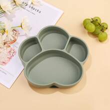 1 件儿童硅胶分隔盘，防滑且易于清洁，适合圣诞节、万圣节、感恩节、儿童节、生日礼物 - 彩色 - 查看 10