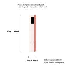 1 件手持式 LED 显示屏美甲灯，USB 充电便携式指甲烘干机，用于凝胶/抛光固化，适合家庭 DIY 使用 - 粉色 - 查看 7