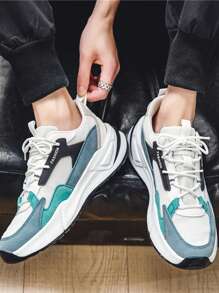 Men's Casual Shoes, Sports Chunky Sneakers, Fashion Versatile, Light Weight Breathable Sneakers