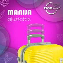 Maleta de mano 18 pulgadas Sin documentar Llantas 360 maleta carry on