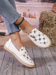 New Style Low-Top Round Toe Slip-On Flats, Versatile Minimalist Round Toe Loafers Casual Shoes
