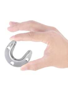 1/2/4 pièces Support de tringle d'armoire en acier inoxydable, support de tringle d'armoire ultra-résistant, support de tringle en forme de U, convient pour les tuyaux, les armoires, les tringles à rideaux