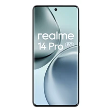 Realme 14 Pro 解锁手机 8GB+256GB / 12GB+512GB 全球版，AI 5G LTE，安卓 15 智能手机，联发科 D7300E 处理器手机，6000mAh 长寿命电池，45W 快速充电 - 灰色 - 查看 3